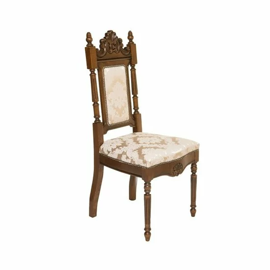 Scaun Sonia 46x48x100 cm din lemn masiv de fag cu șezut tapițat picture - 2