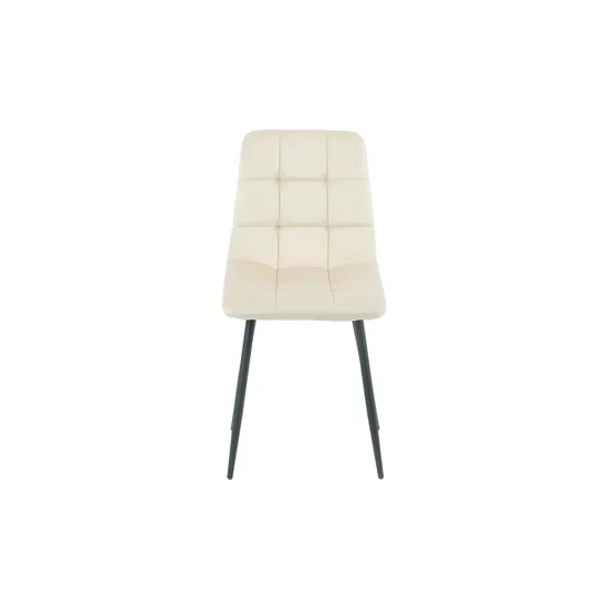 Scaun tapițat Velvet, stofă catifelată premium, structură metalică, 44x42x89 cm, gri picture - 23