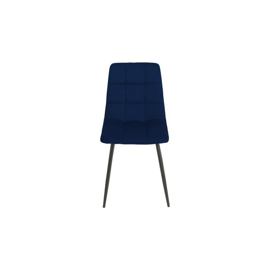 Scaun tapițat Velvet, stofă catifelată premium, structură metalică, 44x42x89 cm, gri picture - 28