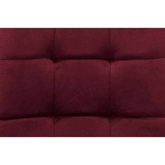 Scaun tapițat Velvet, stofă catifelată premium, structură metalică, 44x42x89 cm, gri picture - 35