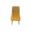Scaun tapitat Velvet,stofa Vardo 44x42x89 cm culoare galben picture - 1