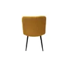 Scaun tapitat Velvet,stofa Vardo 44x42x89 cm culoare galben picture - 4