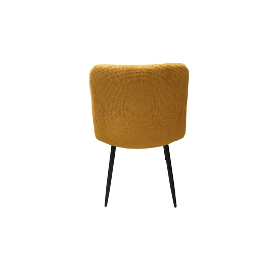 Scaun tapitat Velvet,stofa Vardo 44x42x89 cm culoare galben picture - 4