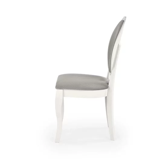 Scaun Velo, design ergonomic, plastic și metal, 44x53x96 cm, alb picture - 3