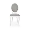 Scaun Velo, design ergonomic, plastic și metal, 44x53x96 cm, alb picture - 2