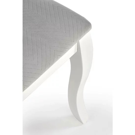 Scaun Velo, design ergonomic, plastic și metal, 44x53x96 cm, alb picture - 7
