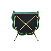 Set 4 Scaune living tapițat COZY, catifea verde picioare metalice aurii picture - 7