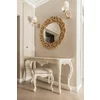 Set de toaletă Vicky, design elegant cu oglindă și sertare, lemn masiv și MDF, 130x42x79 cm, culoare personalizabilă picture - 8