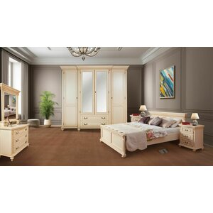 Set Dormitor Floris Crem
