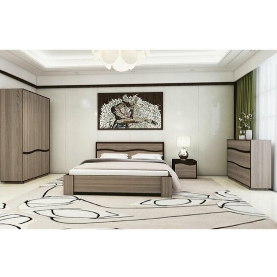 Set Dormitor Geneva Sonoma Trufa/Wenge Magia picture - 2