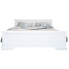 Set dormitor Kleo, design clasic, MDF și PAL melaminat, pat 160x200 cm, alb picture - 5