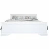 Set dormitor Kleo, design clasic, MDF și PAL melaminat, pat 160x200 cm, alb picture - 5