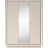 Set dormitor Largo 4 componente pat simplu 160x200 cm, dulap 3 usi SZF3D, 2 noptiere KOM1S culoare cashmire picture - 5