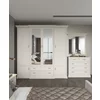 Set Dormitor Sonata, Stil Clasic Cu Pat 160x200, Dulap 4 Uși, Noptiere  MDF/PAL picture - 3