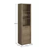 Set living Cordan set complet mobilier clasic, material mdf culoare burgundy picture - 16
