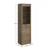 Set living Cordan set complet mobilier clasic, material mdf culoare burgundy picture - 12