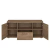 Set living Cordan set complet mobilier clasic, material mdf culoare burgundy picture - 4