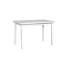 Set masă Maxim 4 extensibilă, cu 4 scaune B7 tapițate, structură solidă, 120x70x76 cm, alb picture - 2