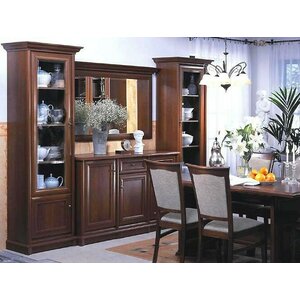 Set mobila Living Sonata 295x45x205 cm Castan