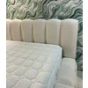Set pat + Saltea Gratis ,tapițat Shakira 160x200 cm crem cu somieră rabatabilă, ladă depozitare și saltea inclusă picture - 11
