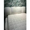 Set pat + Saltea Gratis tapițat Shakira 200x200 cm crem ERATO 01 cu somieră rabatabilă si  ladă depozitare picture - 9