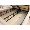 Set pat + Saltea Gratis ,tapițat Tosco 200x200 cm crem cu somieră rabatabilă si ladă depozitare picture - 11