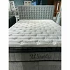 Pat + Saltea gratis Wooly, gri - 140x200 cm, ladă depozitare, design modern, topper inclus, structură metal + lemn + PAL, tapițerie stofă premium picture - 6