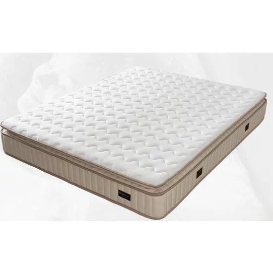 Pat +Saltea Gratis Parma, bej - 160x200 cm stofa buclata picture - 2