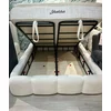 Set pat+ Saltea Gratis tapițat Shakira 180x200 cm crem ERATO 01 cu somieră rabatabilă si ladă depozitare picture - 11