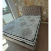 Pat + Saltea gratis  Belek, bej - 160x200 cm, design modern, capitonare elegantă, structură rezistentă, stofă premium picture - 7