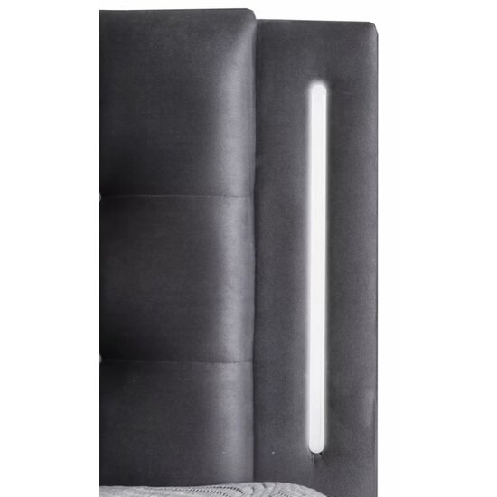 Set pat+ saltea Hypnoz GRI 160x200 cm picture - 9