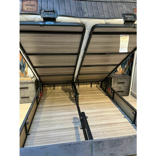 Set pat+ saltea Hypnoz GRI 160x200 cm picture - 6