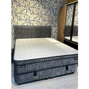 Set pat+ salteaParos Symphony Antrasit 160x200 Gri