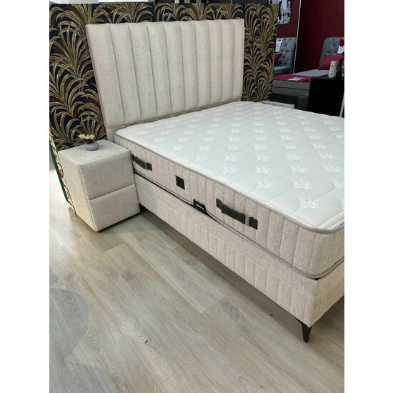 Set pat+saltea Amsterdam Crem 160/200 cm picture - 5