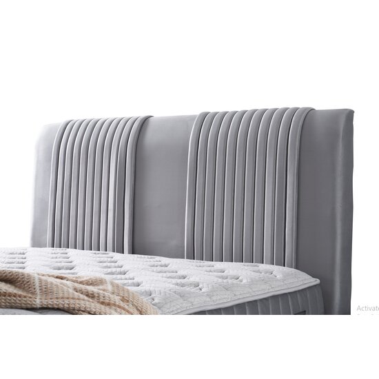 Set Pat+Saltea Belfast 160x200 Gri picture - 5