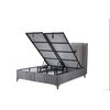 Set Pat+Saltea Belfast 160x200 Gri picture - 2