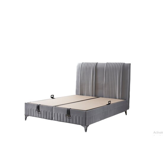 Set Pat+Saltea Belfast 160x200 Gri picture - 3