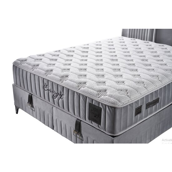 Set Pat+Saltea Belfast 160x200 Gri picture - 6