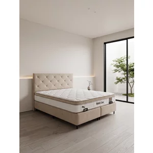 Set pat+saltea gratis Shine - 160x200 cm, culori personalizabile,  somiera rabatabila si lada de depozitare