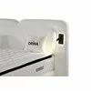 Set pat+Saltea Gratis tapițat Orina 200x200 cm crem cu somieră rabatabilă si  ladă depozitare picture - 5