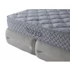 Set pat+Saltea Gratis tapițat Vizyon XXL  160x200 cm crem cu somieră rabatabilă, ladă depozitare picture - 8