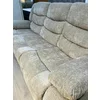 Set recliner Relax 3+1+1, canapea și două fotolii cu funcție de relaxare, tapițerie catifelată, bej picture - 7