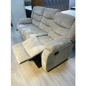 Set Recliner Relax 3+1+1 Bej picture - 7