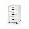 Simon 2 Raft cu Sertare, design compact, PAL laminat, 37x41x63 cm, alb picture - 3