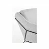 Canapea Soft 2XL, catifea premium, structură metalică și oțel mat, 125x77x83 cm, gri deschis/negru picture - 6