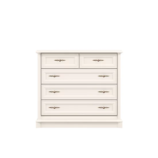 Comodă Sonata 5S/10, design clasic, 5 sertare spațioase, structură PAL laminat + MDF, glisiere cu bile, 101x45x90.5 cm picture - 2