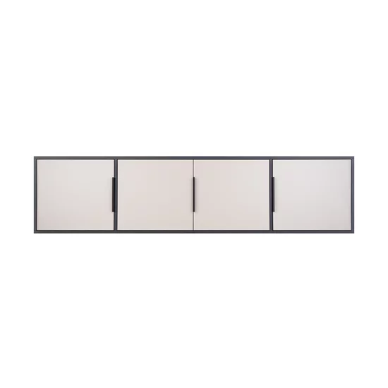 Suprapozabil Lati D4, extensie pentru dulap, PAL melaminat, 45x196x57 cm, Stejar Wotan/Cașmir picture - 4
