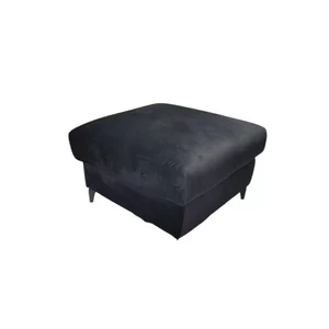 Taburet Carmen tapițat, șezut confortabil, structură rezistentă, 110x85x46 cm, gri