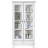 Vitrina Idento REG2W1S 99,5/43,5/210 h cm Alb Alpin picture - 1