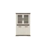 Vitrina Marsel REG2D2W 20x117x45 cm Alb Frasin picture - 1